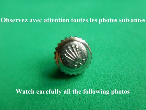 Original rolex crown - crown, 7