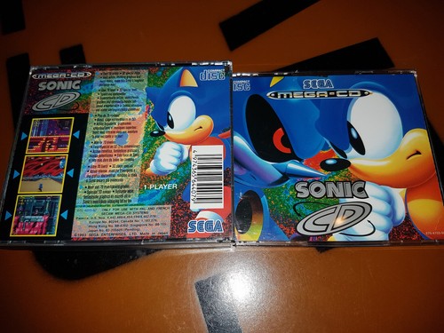 Sonic sega mega mcd - sonic,