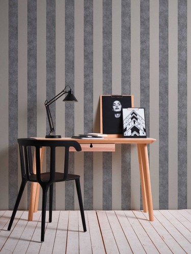 Papier peint rayures - papier,