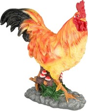 Coq Polyrésine Multicolore
