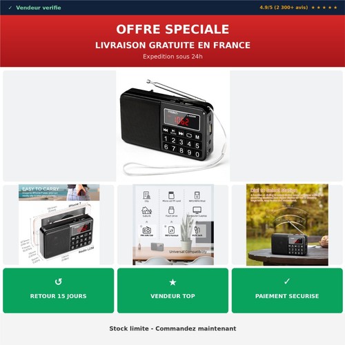 Radio portable prunus 429 am - portable,