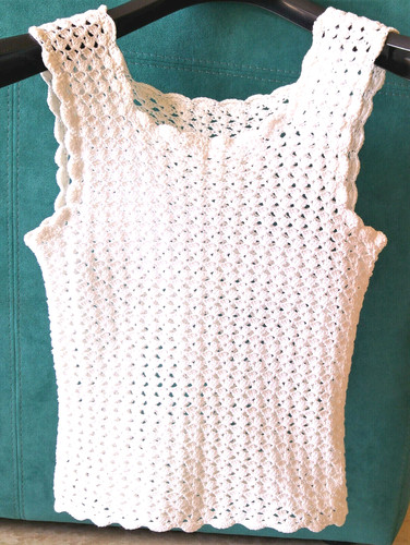 Débardeur crochet fait - crochet,
