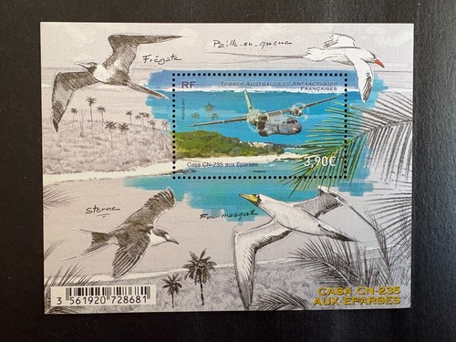 Feuillet timbres taaf - taaf, 2017