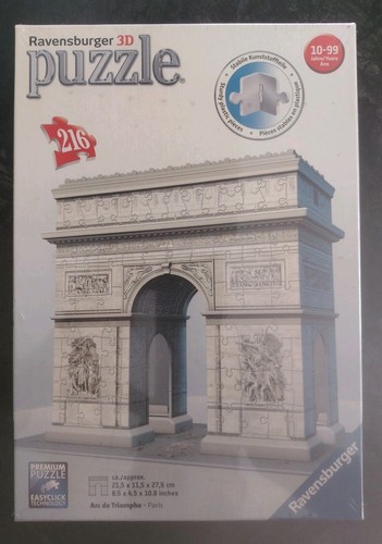 Ravensburger puzzle arc de - ravensburger, 3d