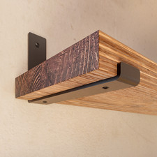 Support d'étagère, support d'étagère, support d'étagère mural en L,...