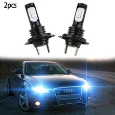 Kit Ampoules Fiable H7 LED Phare Haut/Bas pour Voiture Brouillard 8000K Bleu Gla