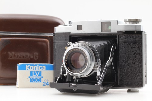 Near mint case mamiya - w/case, :