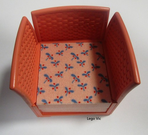 Lego chair salmon fauteuil - chair,