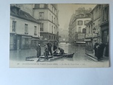 CPA 75 Inondations de PARIS -