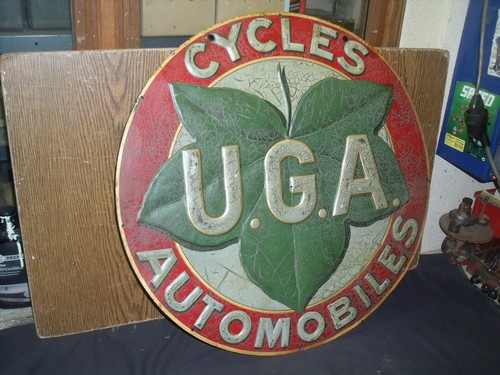 Rarissime tole gauffree cycles - tole,