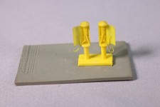 LD523B Ho Diorama Decor Antique Train Gas Pump