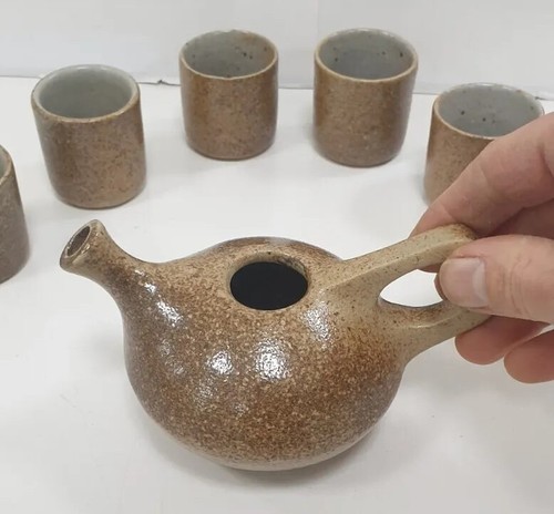 Petite theiere tasses gres - theiere,