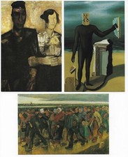 QSL Radio Vlaanderen Brussels Belgium 1997 Collection Magritte Permeke Art DX