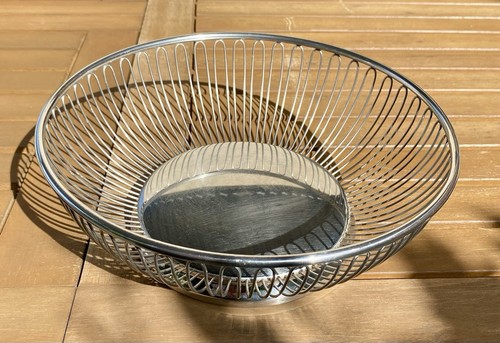 Corbeille alessi inox massif - alessi,