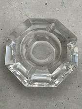 CENDRIER EN CRISTAL VINTAGE