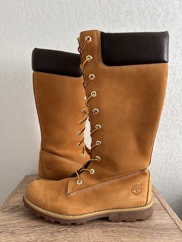 Timberland bottes cuir - , beige