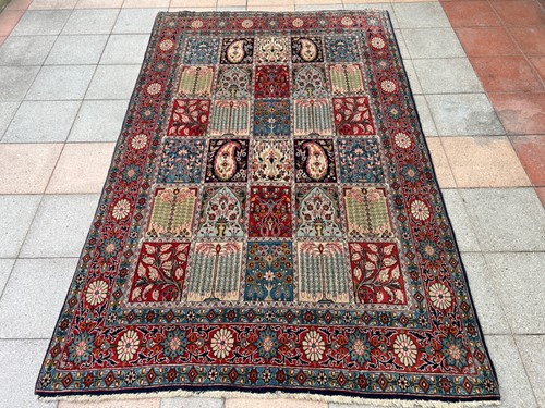 Tapis ancien persan - ancien, ghoume