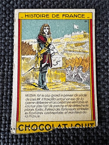 Chromo chocolat louit histoire - chocolat,