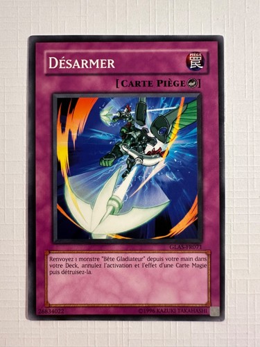 Carte oh désarmer - carte, gi