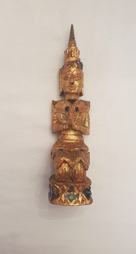 Statuette bouddha priere - statuette,