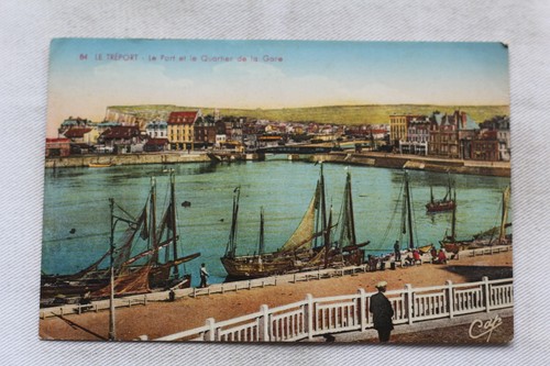 Tréport port et le - et,