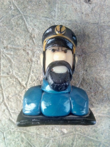 Buste résine tintin et - en,
