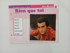 CARTE FICHE - DICK RIVERS