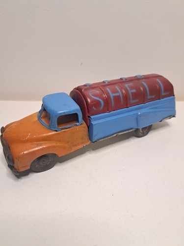 Ancien camion citerne shell - ancien,