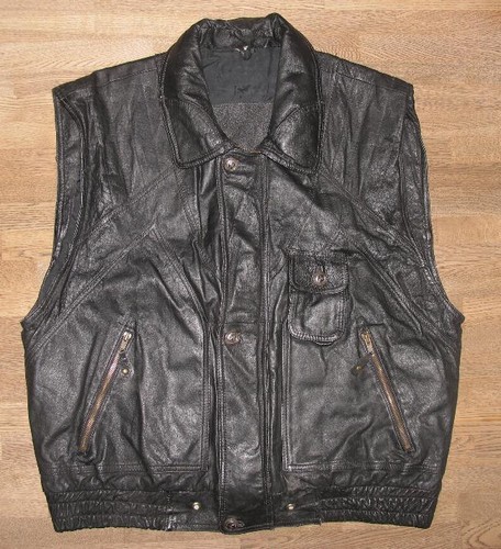 Gilet cuir homme - en, outdoor