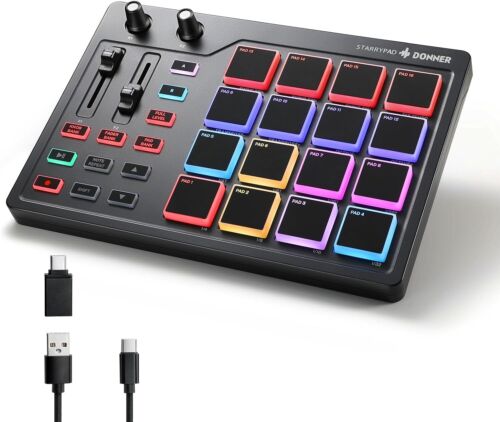 Donner midi pad controller - donner,