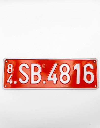 Rare plaque immatriculation - rare, d'immatriculation