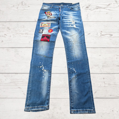 Dsquared2 jeans mens blue - dsquared2,