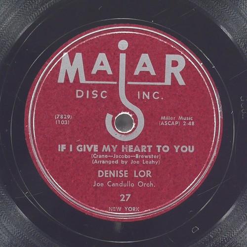Denise lor give my heart - my,
