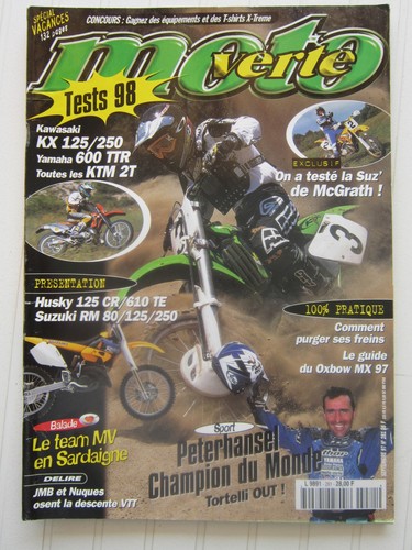 Moto verte 281 kawa - verte, kx