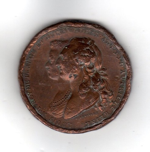 Medaille medal louis xvi - medaille,