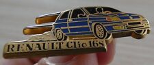 BEAUTIFUL PIN'S CAR RENAULT CLIO 16S BLUE ARTHUS BERTRAND