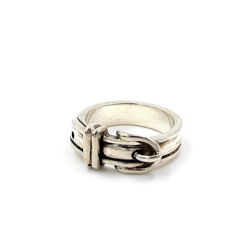 Bague boucle ceinture hermes - boucle,