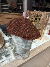 STETSON Red Chess Cap Made in