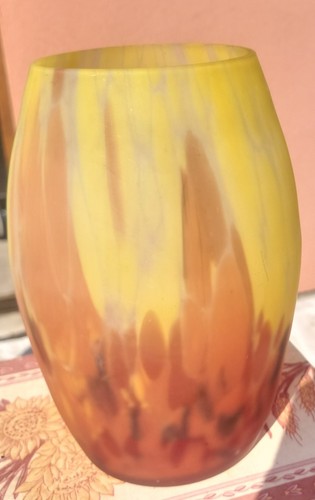 Grand vase pâte verre - vase, de