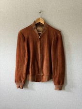 50s Mc.GREGOR nubuck leather jacket size 38