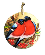 Pendentif en nacre avec