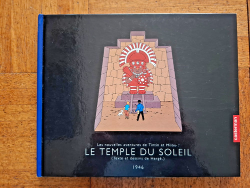 Tintin temple du - tintin,