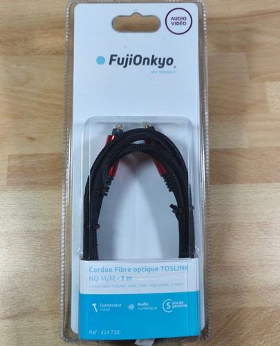 Câble fibre optique toslink - câble,