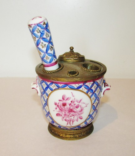 Encrier ancien porcelaine - encrier, de