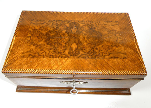 Boîte marqueterie bois - en,