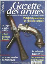 GAZETTE DES ARMES N°288 LEFAUCHEUX EN "BEC DE CANARD" / BAIONNETTE LEBEL 1915
