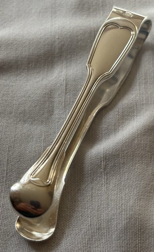 Pince sucre metal argente - pince,