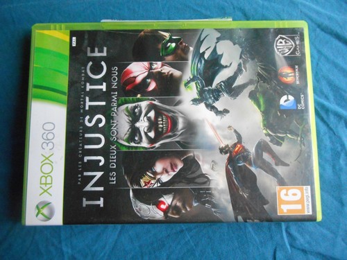 Jeu xbox 360 injustice - jeu, vf