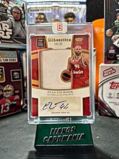 2024-25 Panini Crown Royale Euroleague Evan Fournier Silhouettes  AutoPatch /25
