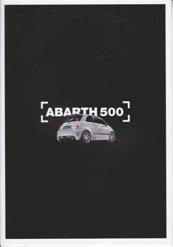 Catalogue brochure abarth - catalogue, 500